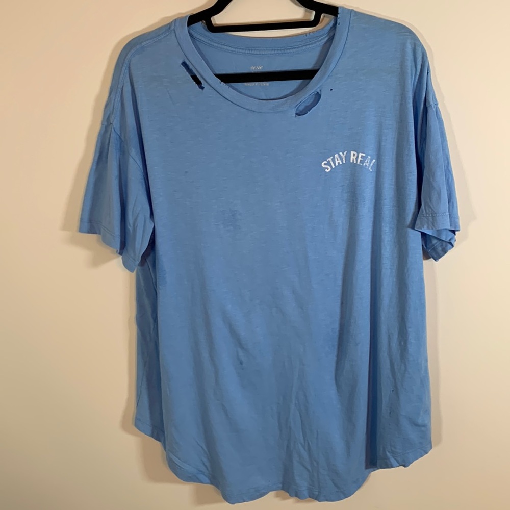 Distressed Boyfriend Tee